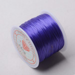 Flat Crystal Cable Beads Filament Elastic String Diy Handmade Accessories