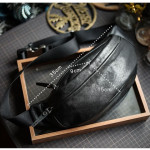 Men's Plant-tanned Cow Leather Cross-body Mobile Phone Bag