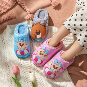 Children's Cotton Slippers Boys And Girls Indoor Warm Home