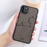 Constellation Simple Letter Mobile Phone Case Is Fully Covered With Fine Holes