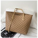 Diamond Check Bag Women's Shopping Bag Shoulder Underarm Bag