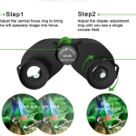 Outdoor binoculars 10x25 small Paul High-definition mini portable low-light night vision pockets glasses