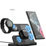 Vertical Wireless Charger Wireless Dock 3in1 Mobile Phone Headphone Charging Stand