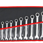 12 7-piece Adjustable Head Ratchet Wrench Set