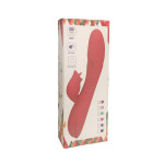 Women's Double-headed 7-frequency Vibrator Silicone Charging Masturbation Device