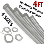 4 Petrol Fuel Line Hose Gas Pipe Tubing For Trimmer Chainsaw Mower Blower Tools