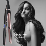 Professional Hair Straightener 2in1 Flat Iron Curling Straight Hair Fast Ceramic Heating