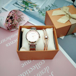 Simple Girls All-Match Diamond Watch