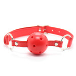 Leather Plastic Mouth Collar Extension Plug Ball