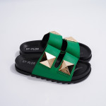 Fashion Casual Liuding Double-button Flat Sandals