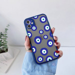 Large Eye Skin Feeling Scrub All Inclusive Mobile Phone Case