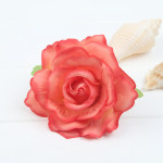 The new red roses flocking cloth headdress hairpin hairpin DIY hair bride wedding high-grade flowers hairpin