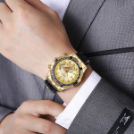 Non-mechanical Calendar Business Watch Men