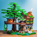 High Elf Tree House Puzzle Assembling Building Blocks