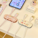 Mobile Phone Charging Cable Student Organizer Desktop Fixing Clip