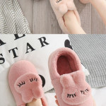 women Slides Cartoon Home Slippers Rabbit Slip