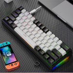 Plastic mechanical keyboard for games