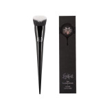 Plastic Handle Eye Shadow Foundation Brush Makeup Tool