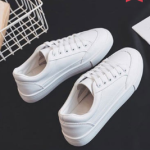 Student casual white shoes