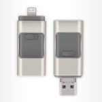 Suitable ForApple Android Mobile Computer OTG Three-in-one USBFlash Drive