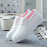 Summer Student Spring One-step Lazy Flat White Shoes