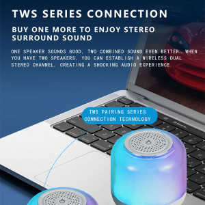 Bluetooth Speaker Wireless Charging Night Light