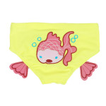 Baby Swimming Trunks Cute Embroidered Double Deck 1-3 Year Old Boys And Girls Learn Swimming Briefs Bathing Suit