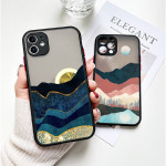 Retro Oil Painting Silicone Phone Case