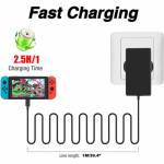 Charger For Nintendo Switch-Lite Pro Adapter USB Type C Power Supply Controller