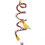 Parrot Bird With Toy Supplies Swing Ring Aerial Ladder Climbing Ladder