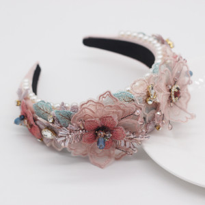 Pearl Lace, Petals, Diamonds, Crystals, Geometric All-Match Women's Prom Hair Accessories