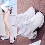 Sports Casual Single Shoes Women's Platform Net Shoes