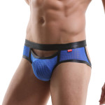 Men's Hollow Back Double Thong Underpants