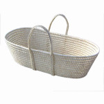 Corn Husk Woven Crib Portable Sleeping Basket