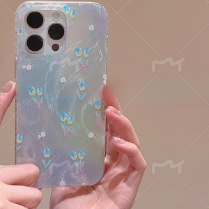 Ins Laser Gradient Star Full Package Hard Case