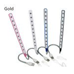 Aluminum Ten Lamps Notebook Keyboard Night Light