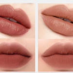 Lip Glaze Nude Milky Coffee Amber Pumpkin Cinnamon Milk Tea Double-headed Lipstick