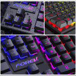 Four Piece Keyboard Mouse And Headset