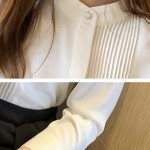 Spring New Korean Version Of The Shirt Female Long-sleeved Commuter Tops