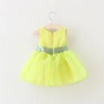 Foreign children 2021 new summer sleeveless dress baby girls gauze princess dress baby Korean clothing