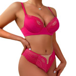 Dopamine Lace Underwear Suit Soft Underwire Push Up Women's Bra Set Suit