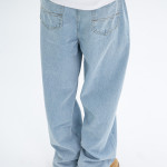 Vintage Skateboarding Hip Hop Loose Straight Oldschool Washed Jeans And Trousers