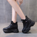 Women's High Heel Platform Casual Sneakers