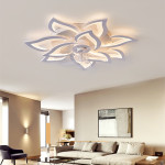 Modern Simple Living Room Light New Quiet Bedroom Ceiling Fan Light