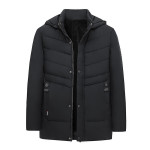 Velvet Padded Middle-aged And Elderly Warm Cotton-padded Coat