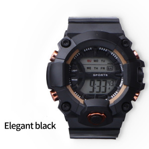 Electronic Waterproof Watch Luminous And Anti-drop