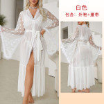 Mesh Lingerie Cardigan Home Outerwear Gown