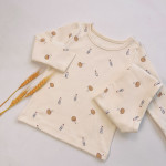 Fashion Homewear Pajamas Print Parent-Child Suit