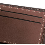 TPU Embossed Multiple Card Slots Large Capacity Frosted Men's Short Wallet