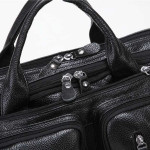 Multi Functional Leather Men's Handbag